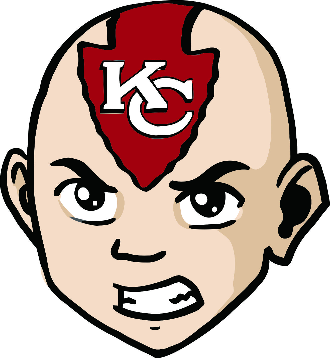 Kansas City Chiefs Anime Logo iron on transfers
